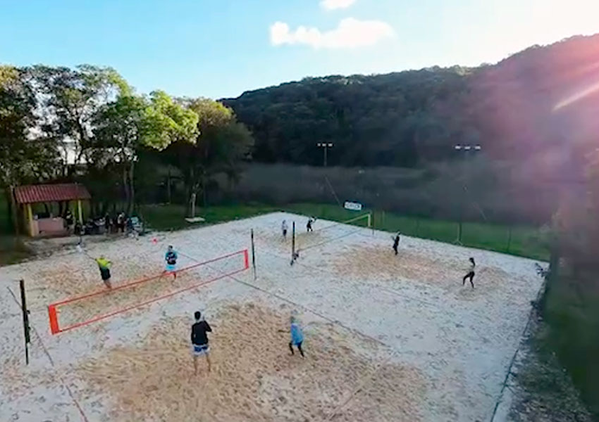 Quadra de Beach Tennis